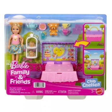 Набір Barbie з лялькою Челсі Чайна вечірка JJB40