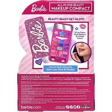 Набор детской косметики Cra-Z-Art Barbie All in One Beauty Makeup Compact 34069CRA