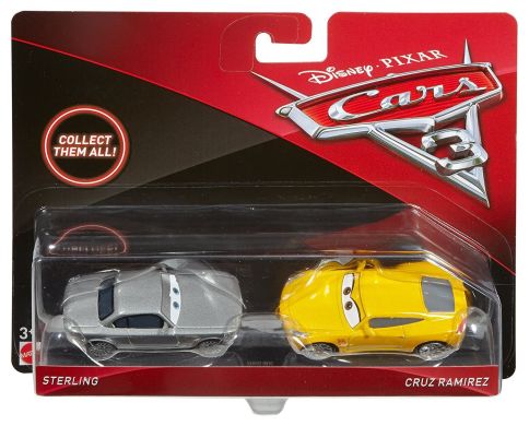 Набір машинок Mattel Тачки 3 2шт в асортименті DXV99