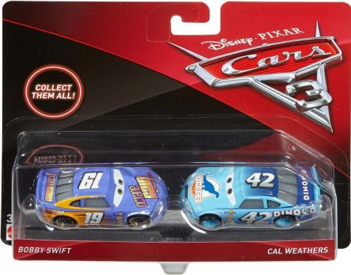 Набір машинок Mattel Тачки 3 2шт в асортименті DXV99