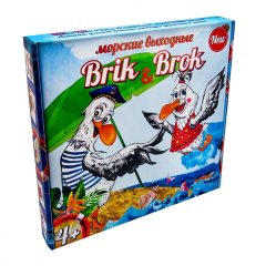 Настільна гра (рос) Морські вихідні Brik and Brok STRATEG 30202