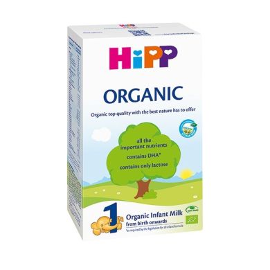 Органическая сухая молочная смесь HiPP Organic 1, 300 г 2016 9062300139225