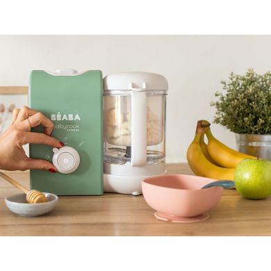 Пароварка-блендер Beaba Babycook Express-оливковий Beaba 916301, Оливковий