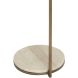 Приставной столик &Oslash;26x76 см LEDA, мрамор, серо-бронзовый Light&Living 8057782