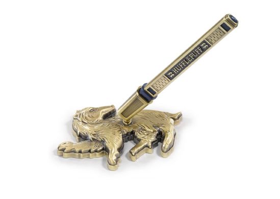 Ручка с подставкой Hufflepuff Noble collection NN8621