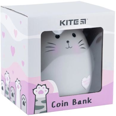 Скарбничка Kite grey cat Kite K23-498-3