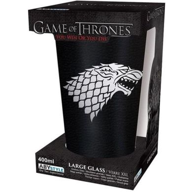 Склянка GAME OF THRONES Stark (Гра Престолів) 400 мл ABYstyle ABYVER114