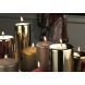 Свічка циліндрична 100x70 Золота матова Candele Firenze PL100070T65C 8026159040225