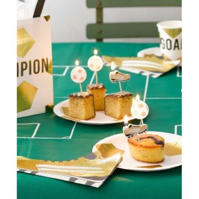 Святкові свічки Talking Tables Party Champions золотисті 5 шт. CHAMP-CANDLES