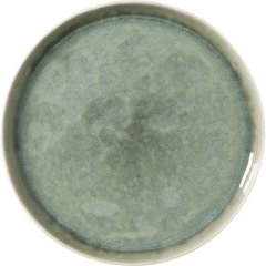 Десертна тарілка, порцеляна 21&times;1,5 см, нефритова SPIRO POMAX 40627-CEL-45