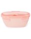 Дорожный набор для кормления Skip Hop Soft Coral контейнер и ложка коралловый 240 мл 252808, Розовый