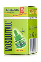 Електрофумігатор і рідина від комарів 45 ночей Mosquitall Універсальний захист 30 мл 2672 4606982002672