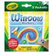 Набор фломастеров для рисования на стекле (washable), 8 шт Crayola 256344.024