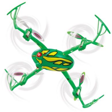 Игрушечный 3D Дрон зеленый 2,4 ГГц Turbo Compass Flyback Rastar Jamara 422005