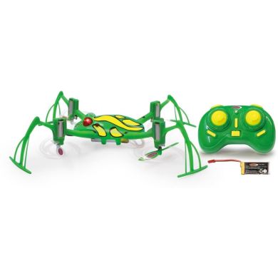 Игрушечный 3D Дрон зеленый 2,4 ГГц Turbo Compass Flyback Rastar Jamara 422005