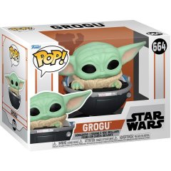Ігрова фігурка FUNKO POP! серії Мандалорець МАЛЮК ҐРОГУ У ВІЗОЧКУ 76551