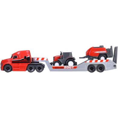 Игровой набор Месси Фергюсон. Перевозчик фермерской техники, 3+ DICKIE TOYS 3735004