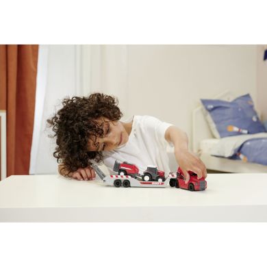 Игровой набор Месси Фергюсон. Перевозчик фермерской техники, 3+ DICKIE TOYS 3735004