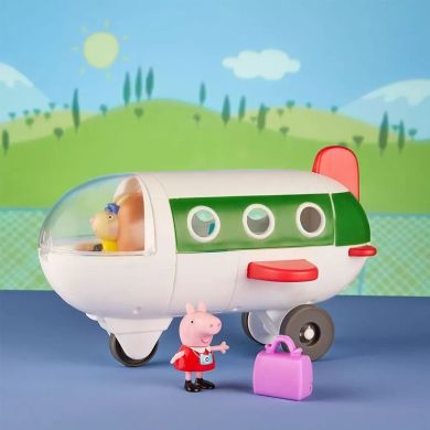 Ігровий набір Peppa ЛІТАК ПЕППИ (літак, фiгурка Пеппи, аксесуар) F3557