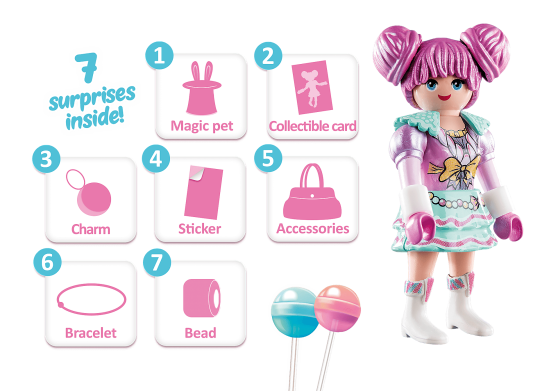 Игровой набор Playmobil Everdreamers Розали 37 деталей 70385