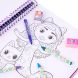 Книжка для розфарбовування, дитяча GABBY'S DOLLHOUSE Актівіті GD24356
