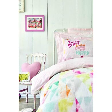 Комплект детского постельного белья детский Colirido Pink Junior Pique Karaca Home 200.16.01.0114, детский