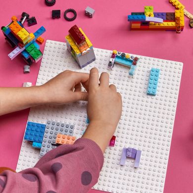 Конструктор Базова пластина білого кольору LEGO Classic 11026