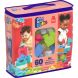 Конструктор Mega Bloks First Builders, рожевий DCH54, Рожевий