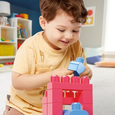 Конструктор Mega Bloks First Builders, рожевий DCH54, Рожевий