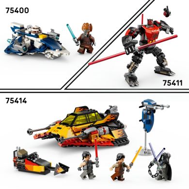 Конструктор The Force Burner Сніговий винищувач LEGO Star Wars 75414