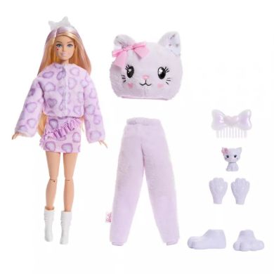Лялька Barbie Cutie Reveal серії Милі бантики кошеня JJP64