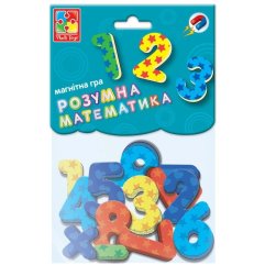 Магнітна гра Цифри та геометричні фігури VT5900-01 (укр)