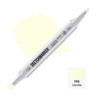 Маркер спиртовий двосторонній Sketchmarker, Y95 Ванільний SM-Y095