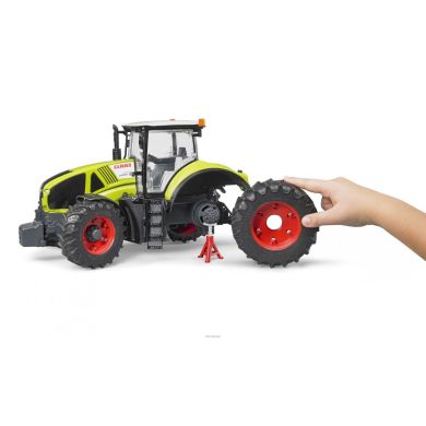 Машинка игрушечная-трактор Claas Axion 950 с погрузчиком 1:16 Bruder 03013