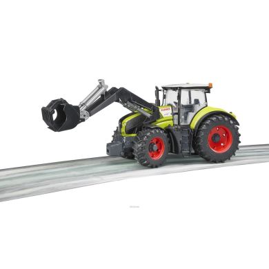 Машинка игрушечная-трактор Claas Axion 950 с погрузчиком 1:16 Bruder 03013