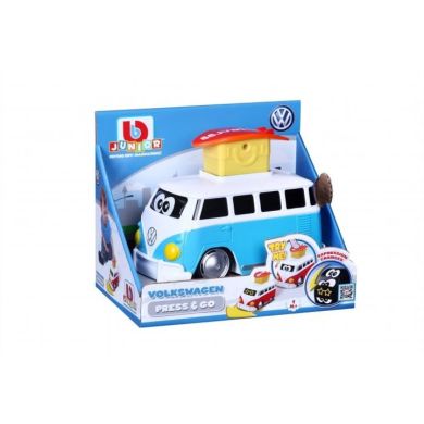 Машинка іграшкова VW Samba Bus інерційна, синя) 16-85110BU