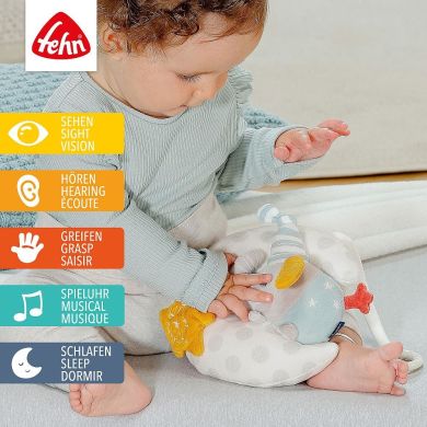 Музична Іграшка Слон на Місяці 18 cm Fehn 53067