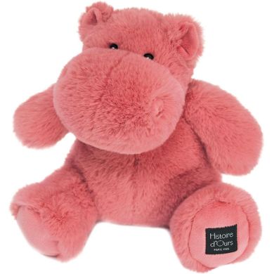Мягкая игрушка DouDou Бегемот терракотовый 25 см, HO3099