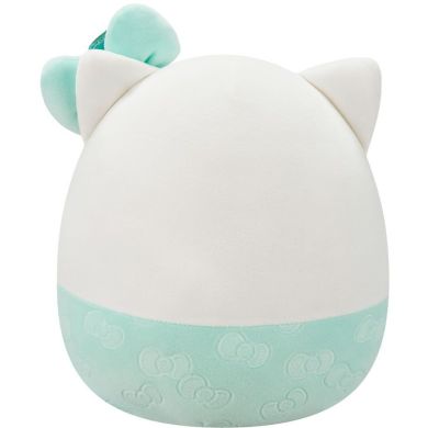 М'яка іграшка SQUISHMALLOWS ХЕЛОУ КІТТІ У СМАРАГДОВОМУ (20 см) SQSN00498