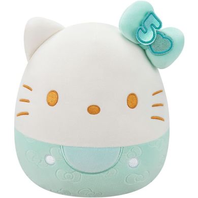 М'яка іграшка SQUISHMALLOWS ХЕЛОУ КІТТІ У СМАРАГДОВОМУ (20 см) SQSN00498
