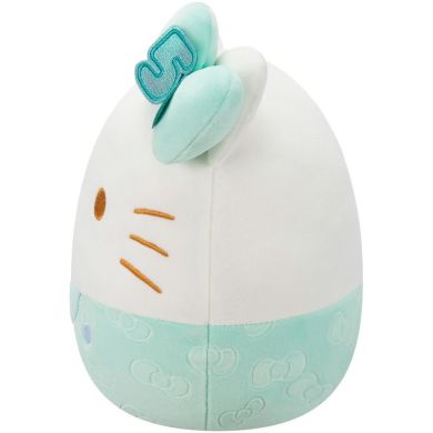 М'яка іграшка SQUISHMALLOWS ХЕЛОУ КІТТІ У СМАРАГДОВОМУ (20 см) SQSN00498