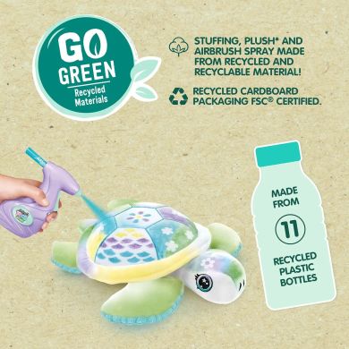 Набор DIY AIRBRUSH PLUSH NATURE Зеленая Черепаха OFG280