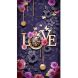 Набір для розпису по номерах Love flowers Strateg розміром 50х25 см WW240