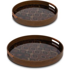 Підніс Galateo Павич великий 39,5x39,5x4cm Rituali Domestici U31345004P00