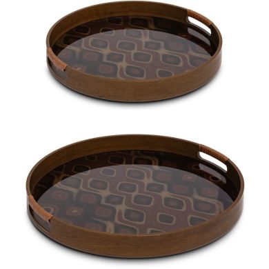 Підніс Galateo Павич великий 39,5x39,5x4cm Rituali Domestici U31345004P00