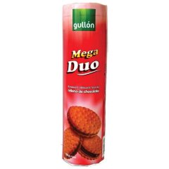 Печенье Gullon Duo Mega Сэндвич с шоколадным кремом 500 г T1711 8410376017113