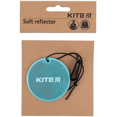 Подвеска мягкая светоотражающая, круглая, мятная Kite K23-110-3