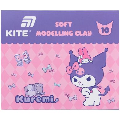 Пластилін восковий, 10 кольорів, 200 г. Hello Kitty Kite HK24-084