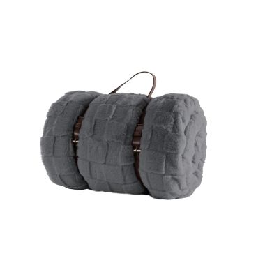 Плед RAVA 150x200 см, сірий Tiseco 3588GREY