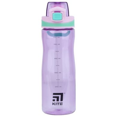 Бутылочка для воды, 650 мл, фиолетовая Kite K21-395-04, Фиолетовый